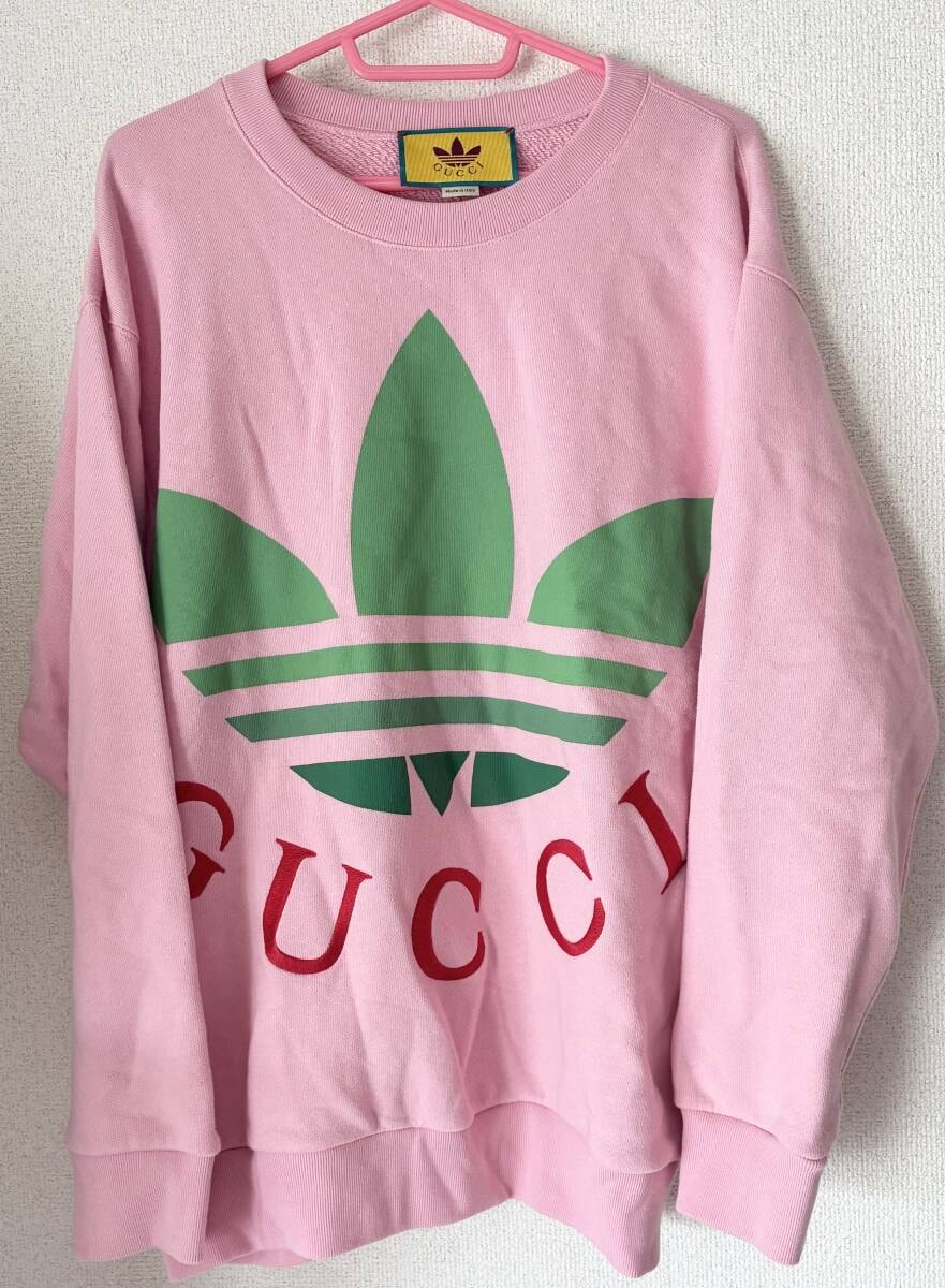 GUCCI adidas×グッチ　アディダス　トレーナー　スウェット