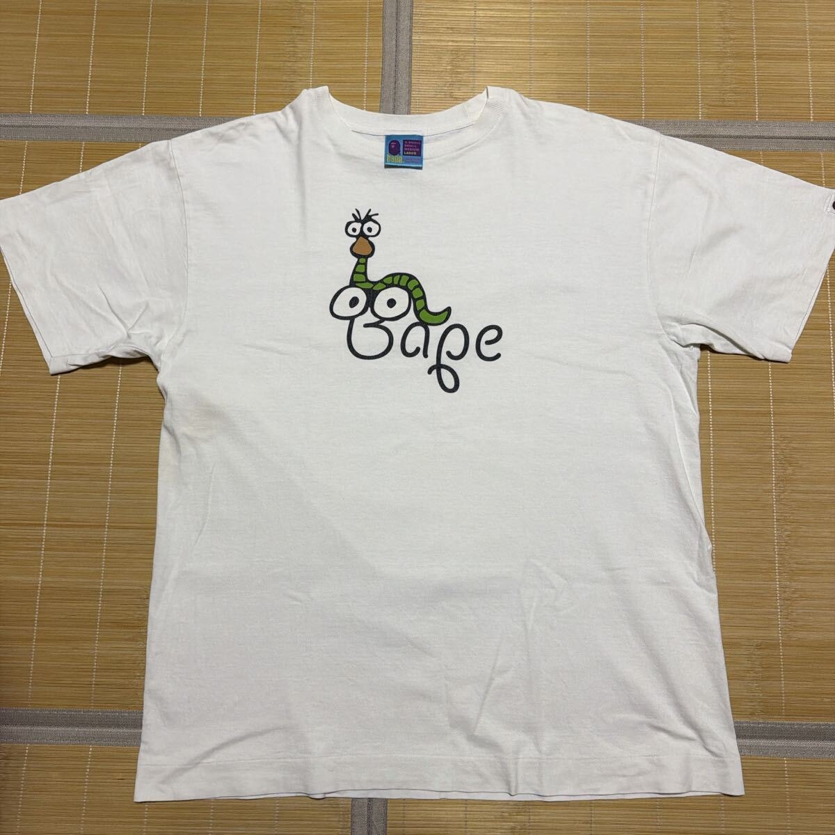 A BATHING APE x Van Gogh Museum Ape Head Canvas Art Tee 