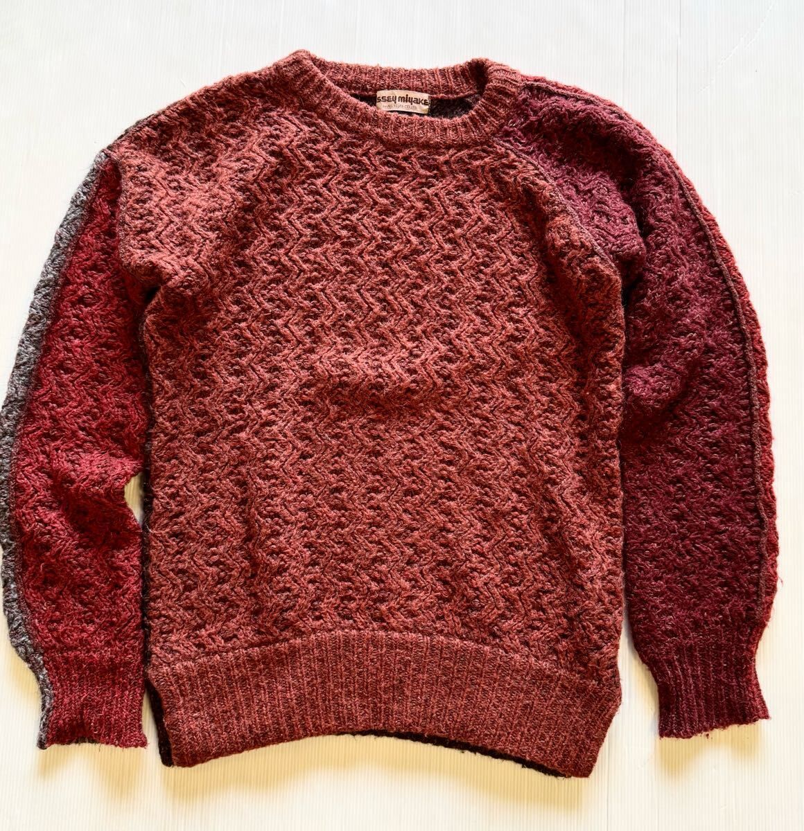 初期 70s ISSEY MIYAKE イッセイミヤケ ケーブルニット セーター ヴィンテージ