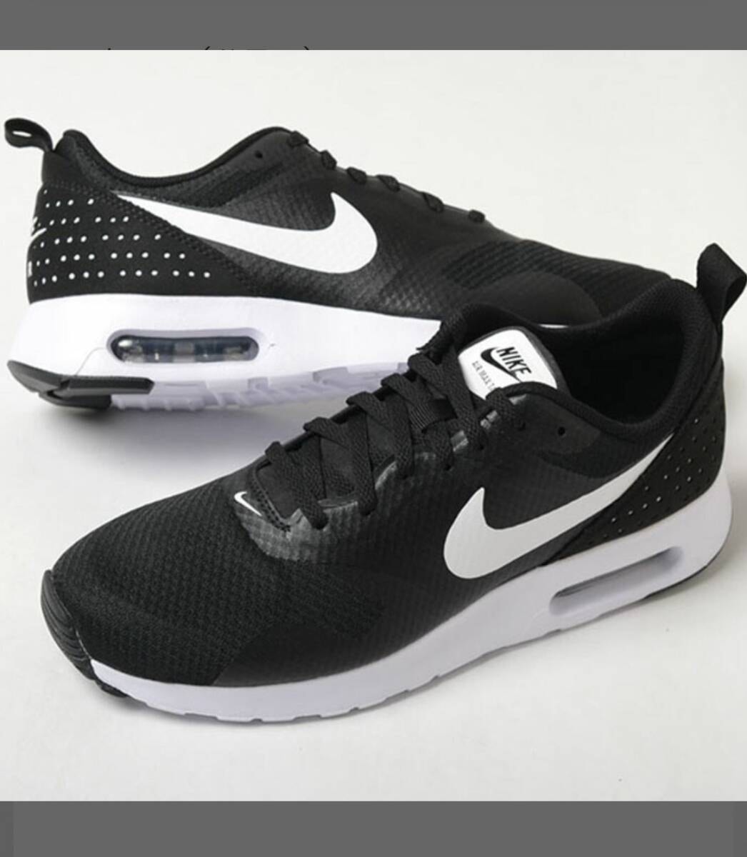 新品ナイキ エア マックス タバス NIKE AIR MAX TAVAS　通学　黒　運動靴　スニーカー