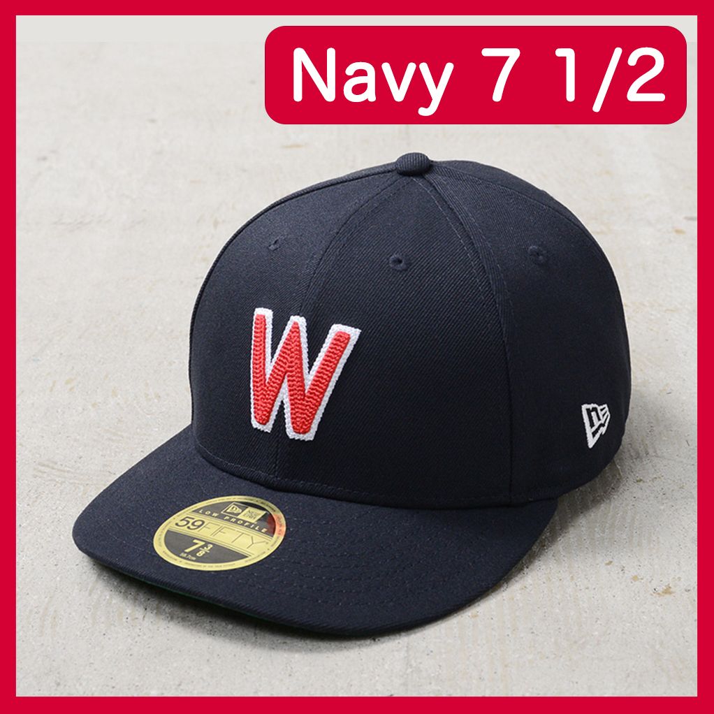 新品・未使用(ワケあり)】新品 7 1/2 Navy WAIPER New Era LP