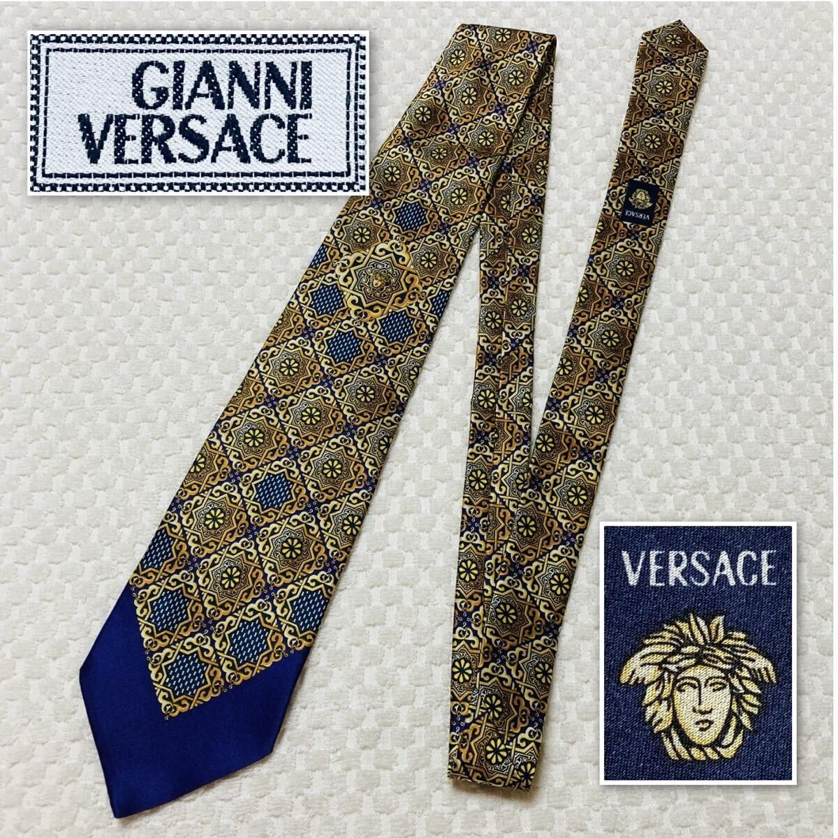 B (目立った傷や汚れなし)】□極美品□GIANNI VERSACEジャンニ