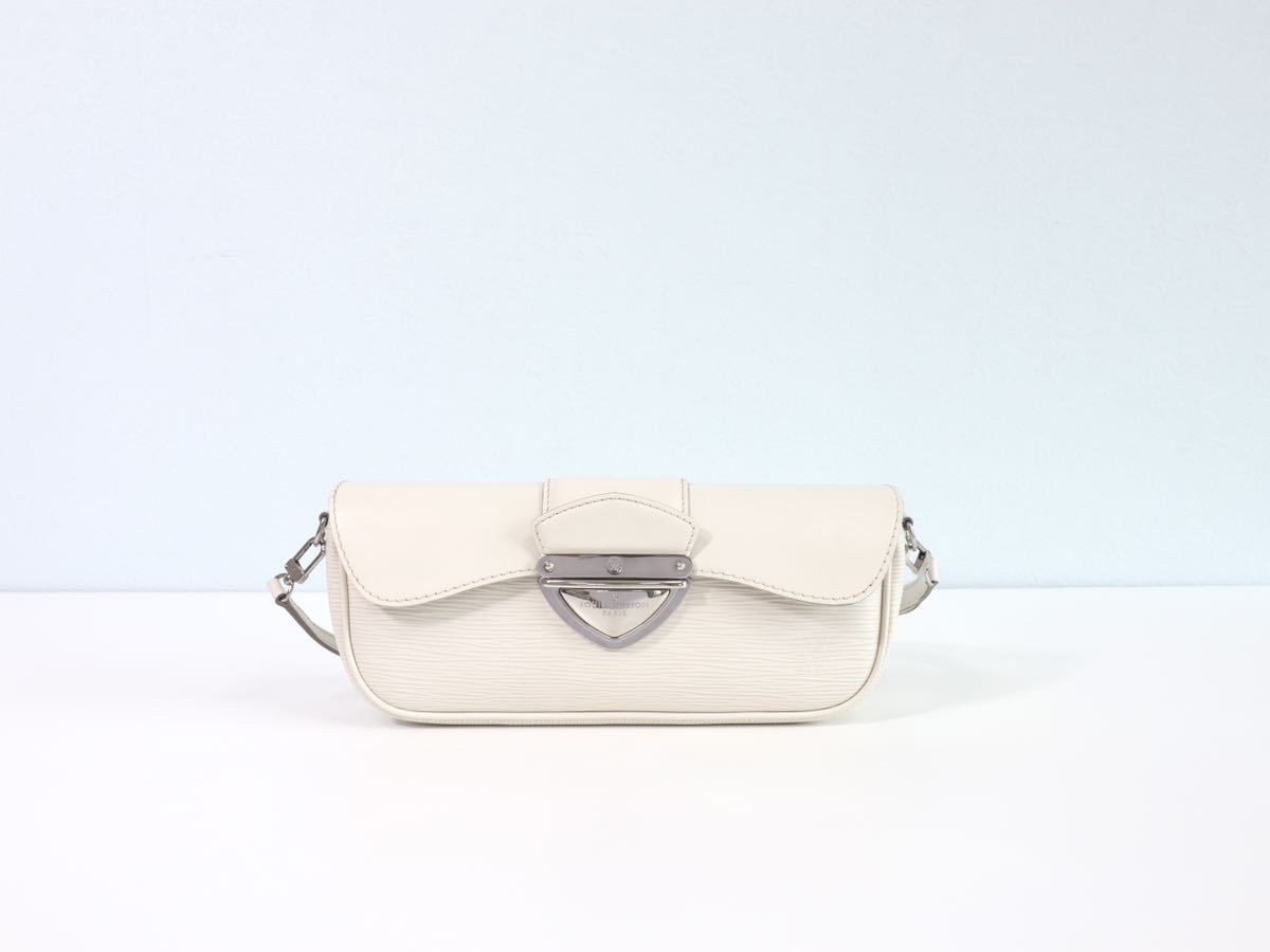 ★極美品 LOUIS VUITTON ルイヴィトン ショルダーバッグ｜ホワイトエピライン｜ハンドバッグ｜レディースレザーバッグ｜希少