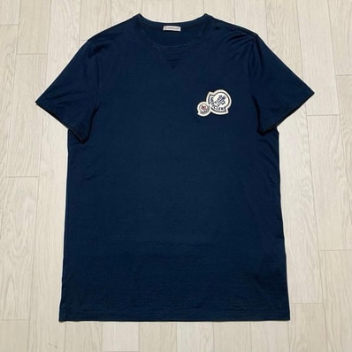 B (目立った傷や汚れなし)】MONCLER プリント Tシャツ ダーク B (目立った傷や汚れなし)】MONCLER プリント Tシャツ ダーク
