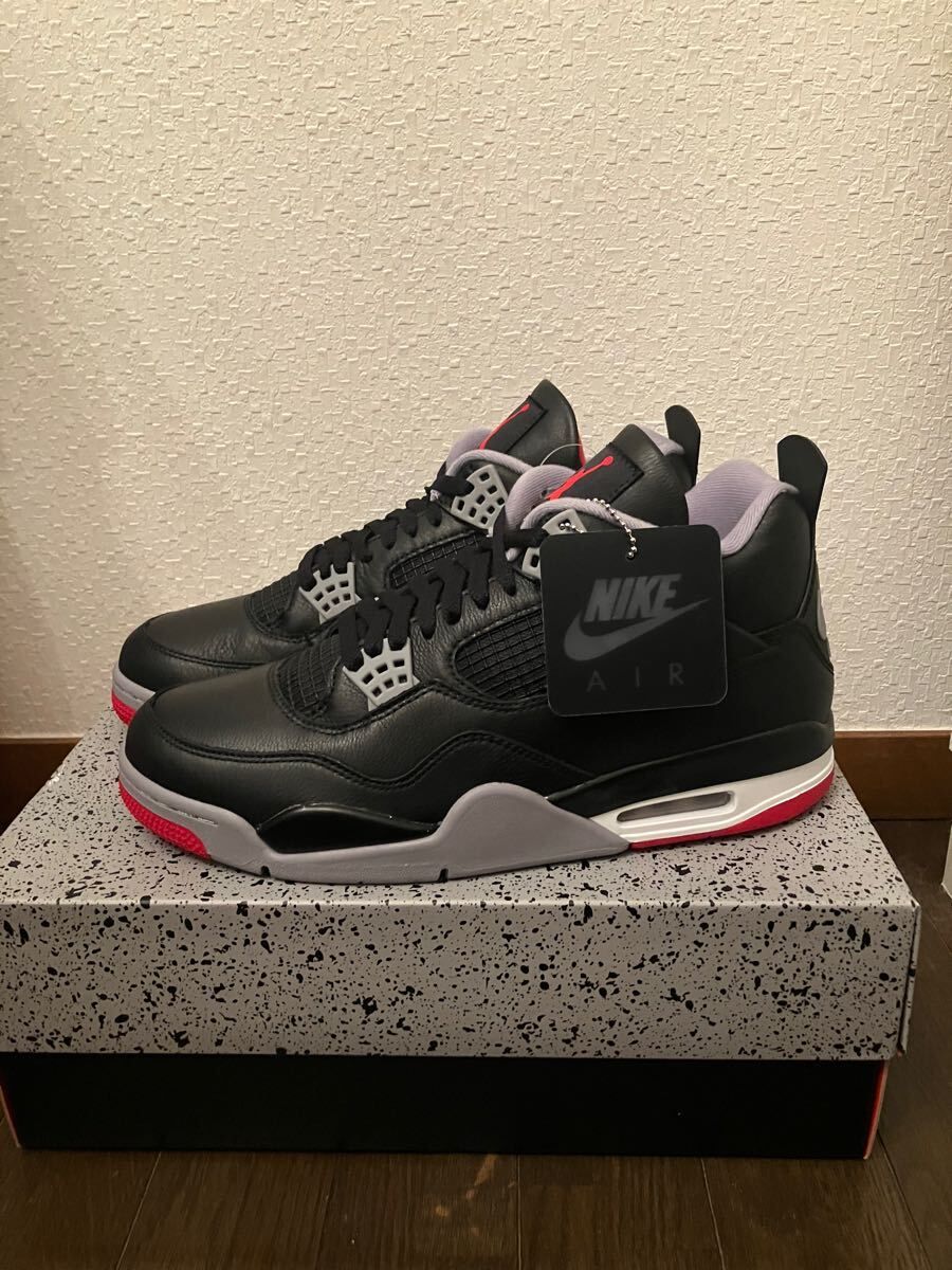 未使用✨NIKE エアジョーダン4 レトロ ブレッド リイマジンド 28cm エア ジョーダン4 “ブレッド リイマジンド” オフィシャル画像