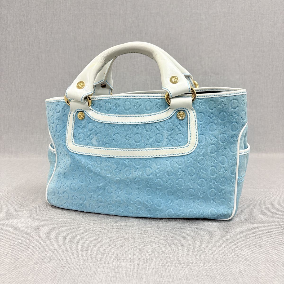 B (目立った傷や汚れなし)】CELINE セリーヌ Cマカダム ブギーバッグ