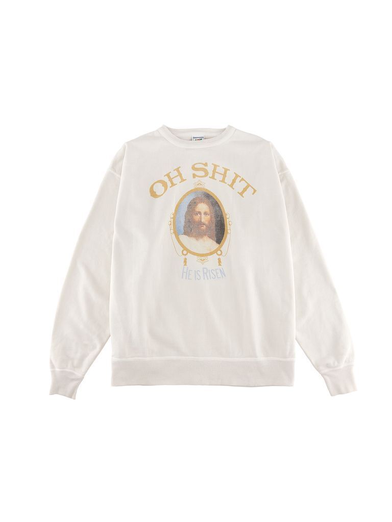【定価3.8万】【L】【SAINT MICHAEL】Oh Shit スウェットSweat Shirt Oh Shit [SM-A22-0000-014]セントマイケル/READYMADEレディメイド