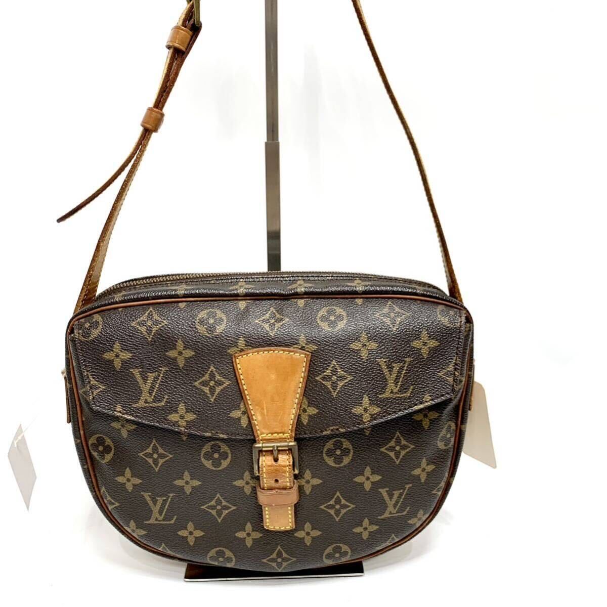 LOUIS VUITTON ルイヴィトン モノグラム ショルダーバッグ ジュヌフィーユ 斜め掛け 