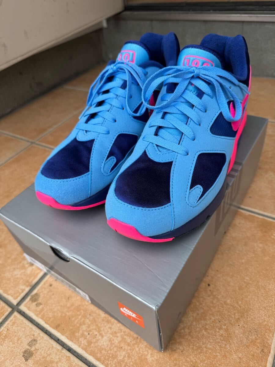 ナイキ エアマックス180 "ユニバーシティブルー/ハイパーピンク"