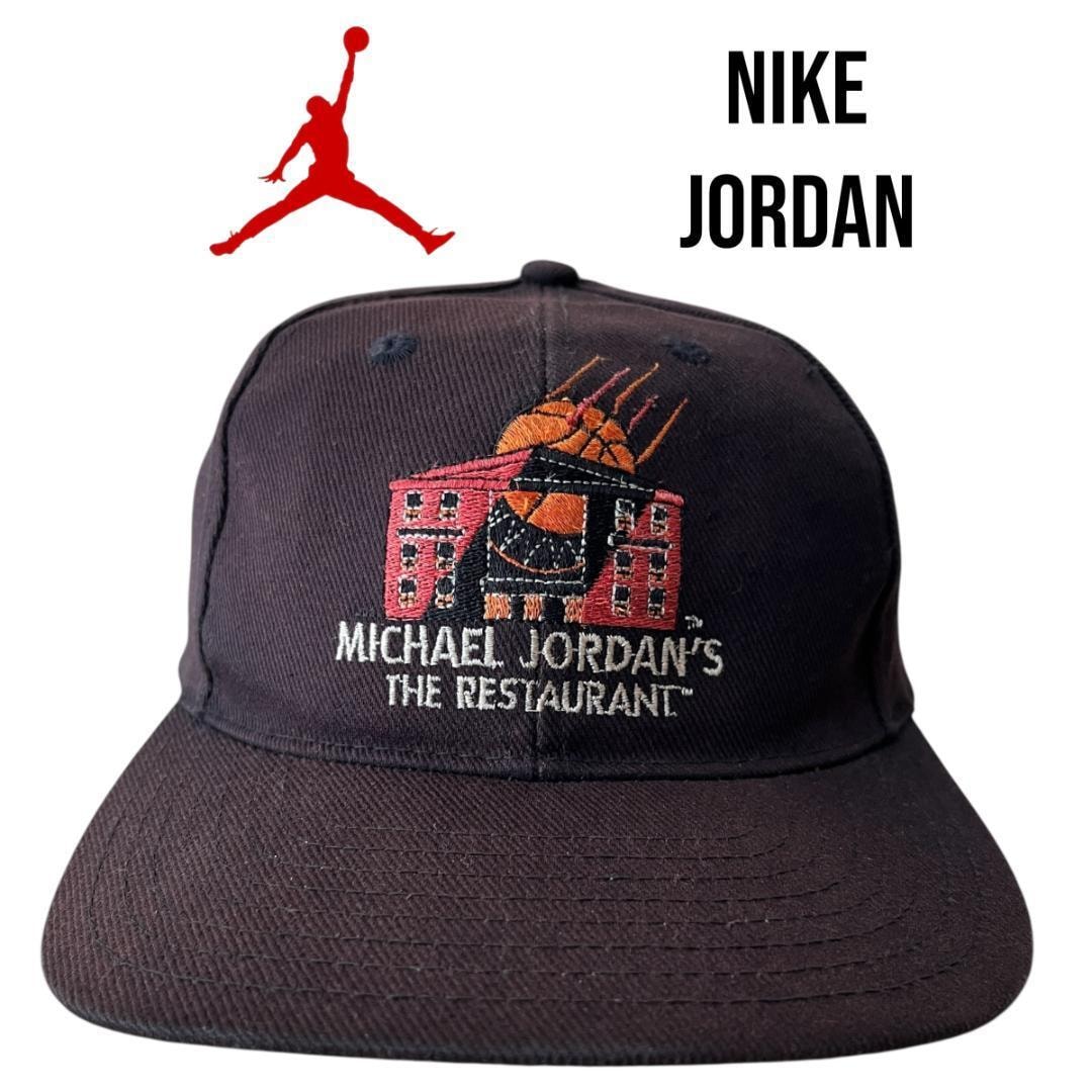 激レア　マイケルジョーダン　レストラン　NIKE　JORDAN　キャップ