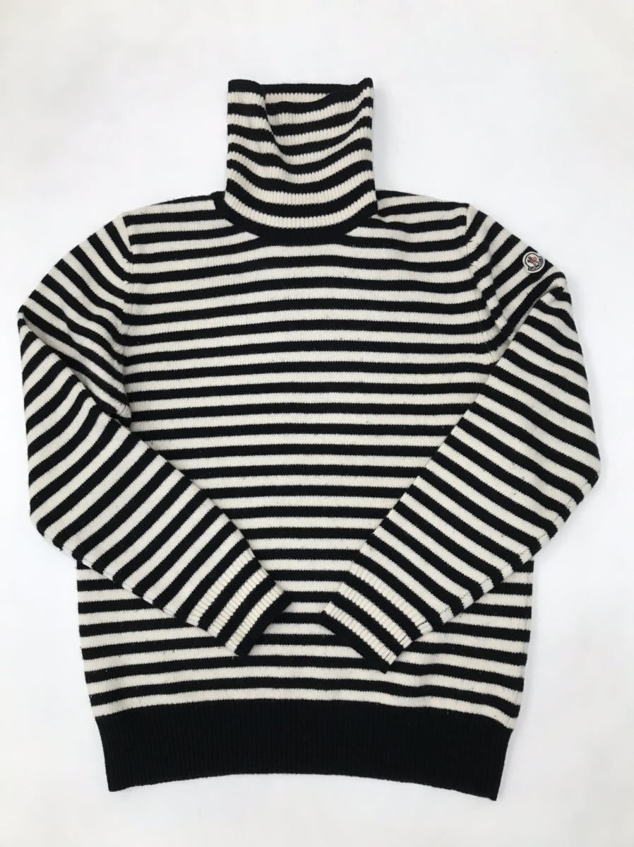 美品 モンクレール タートルネック ニット サイズXL