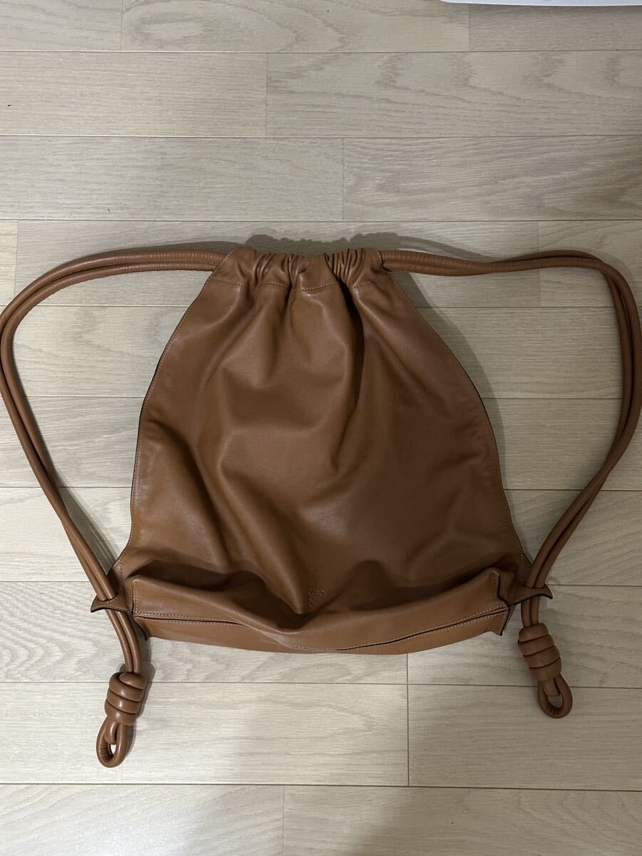 【美品】LOEWE ロエベ ヤゴ　リュック　バックパック　巾着　ナップサック