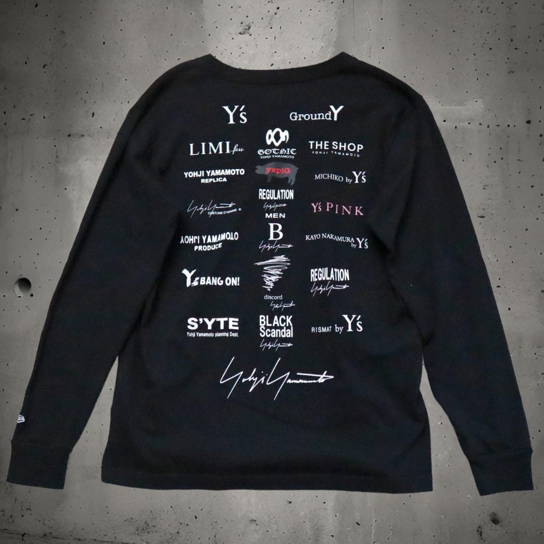 Yohji Yamamoto x New Era/ニューエラ × ヨウジヤマモト 創業100周年記念モデル ロングTシャツ ロンT