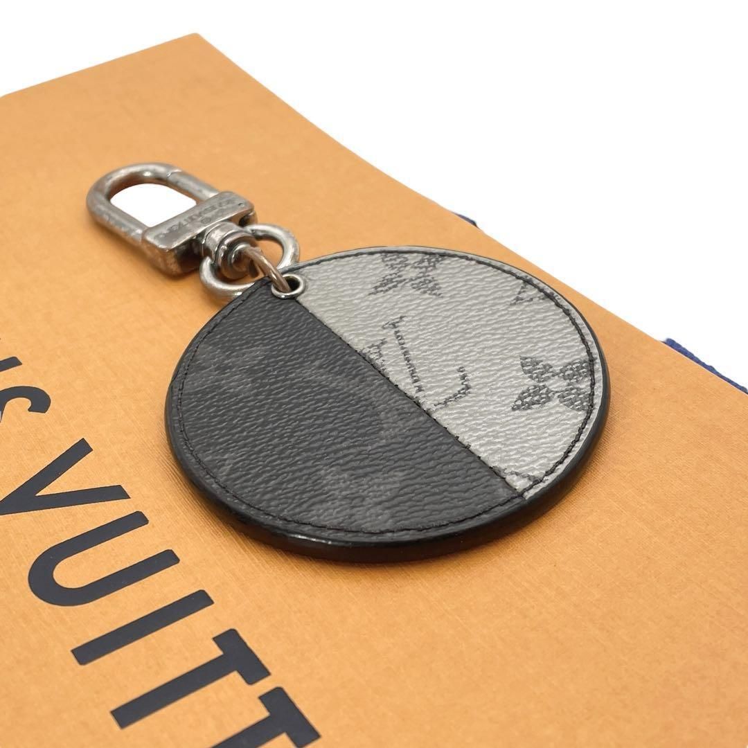 美品✨️ ルイヴィトン キーホルダー ポルトクレ モノグラム スプリット 鑑定済み ルイ ヴィトン ポルトクレ モノグラム スプリット キーリング