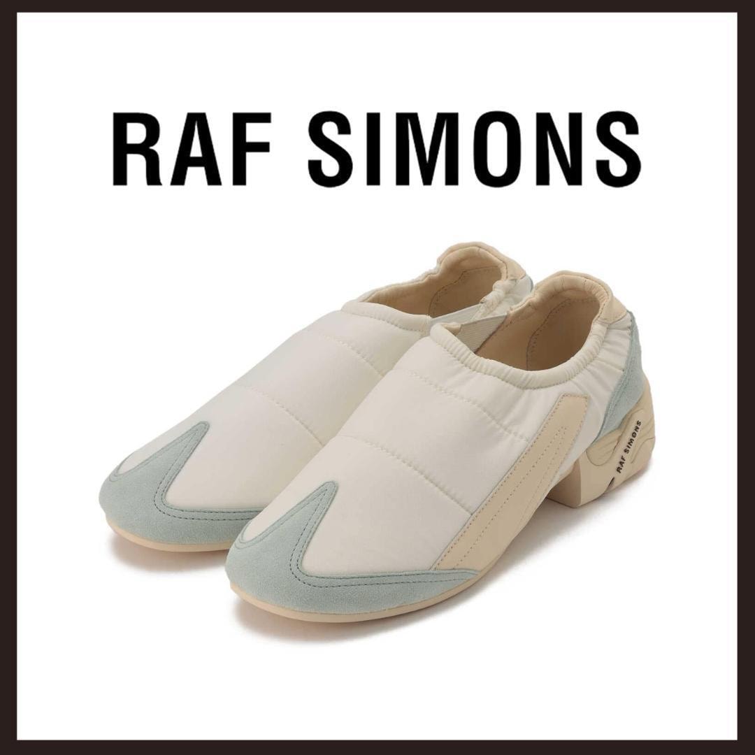 新品未使用RAF SIMONS ASTRAロゴチャームサンダル WHITE 40 サンダル 「Lovely Smile」チェックロゴサンダル LS4032 キッズ 子供