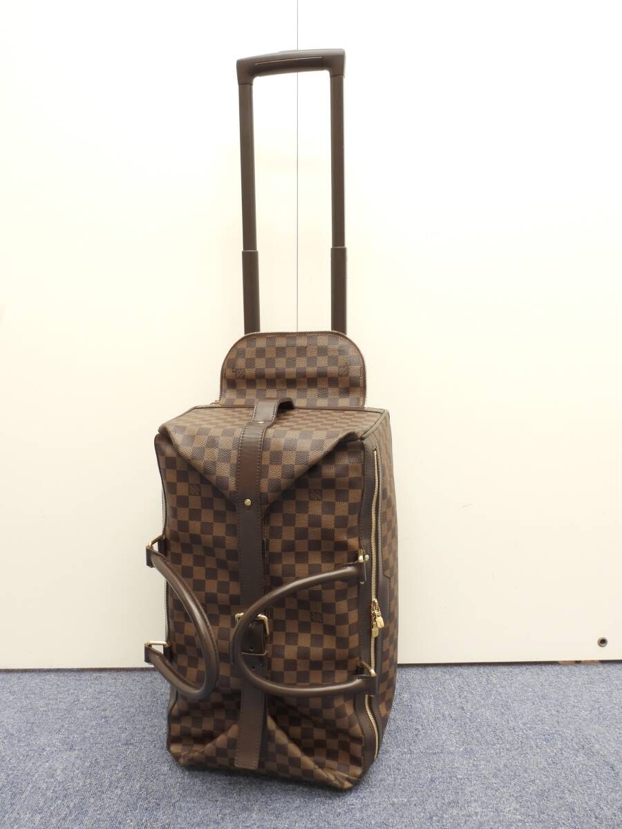 C (やや傷や汚れあり)】ルイヴィトン エオール50 N23205 ダミエ 旅行用