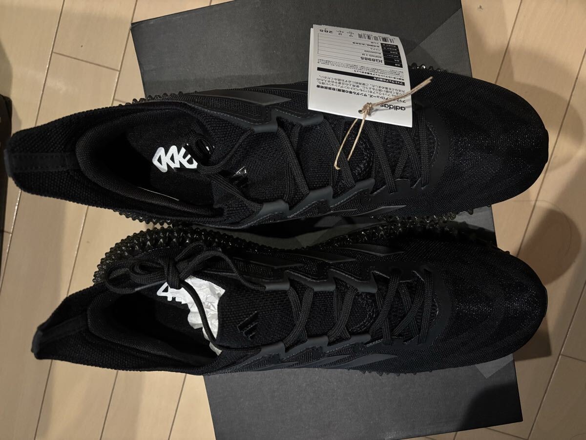 adidas 4D FWD 3ブラック スニーカー