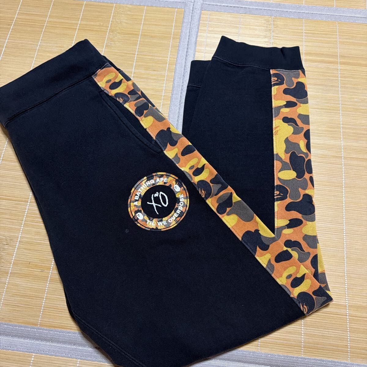 A BATHING APE x adidas Camo Jacquard Pants 