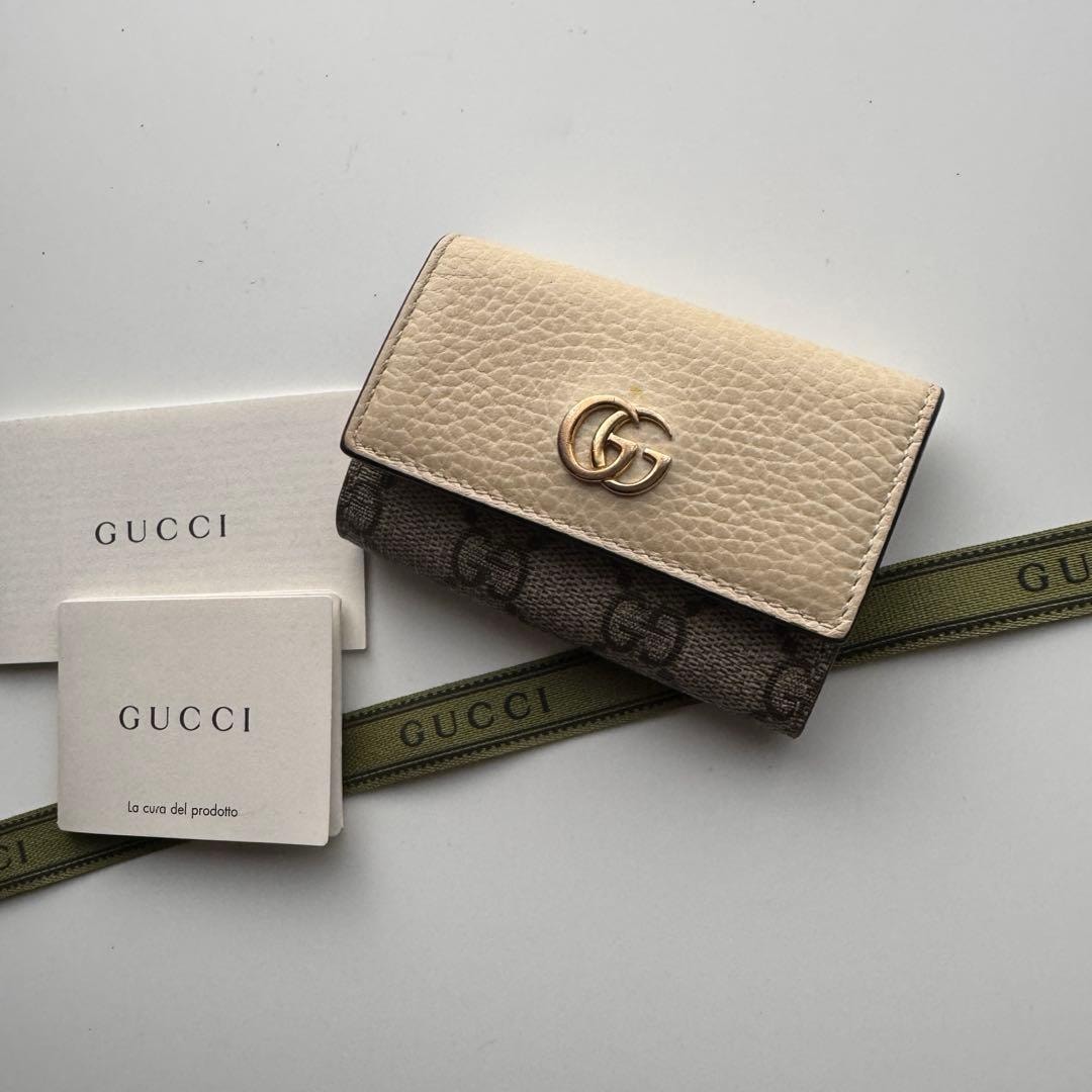 【美品】 275 GUCCI グッチ マーモント キーケース