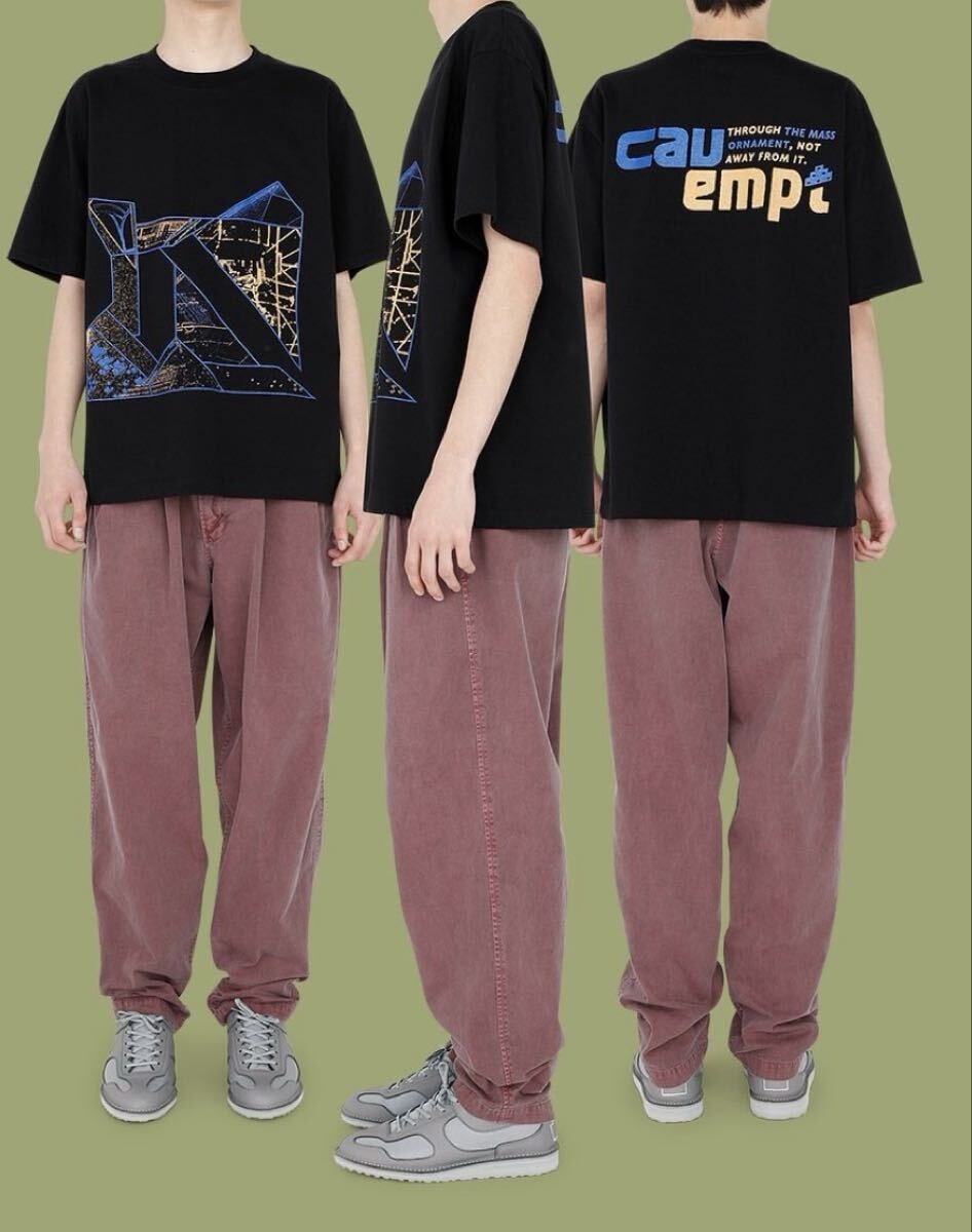 未使用 C.E cav empt OVERDYE TWO TUCK PANTS XL