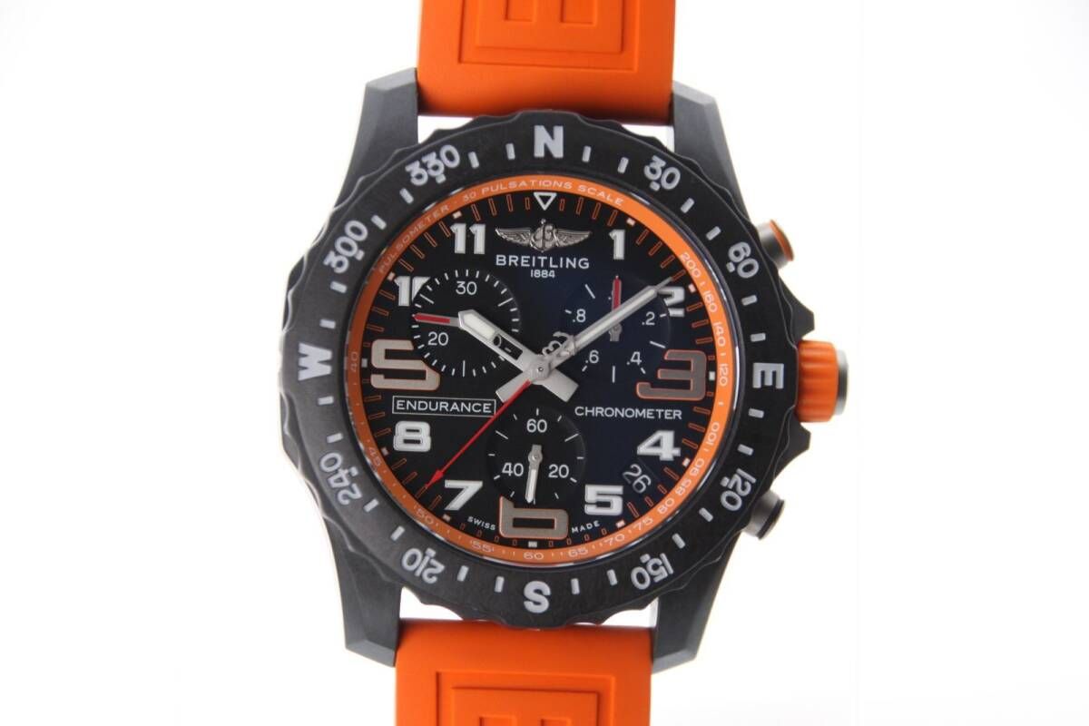【Breitling】　ブライトリング 　エンデュランス プロ　X82310　ブライトライト　　デイト　クロノグラフ　ソーラー　メンズ　中古　T0098