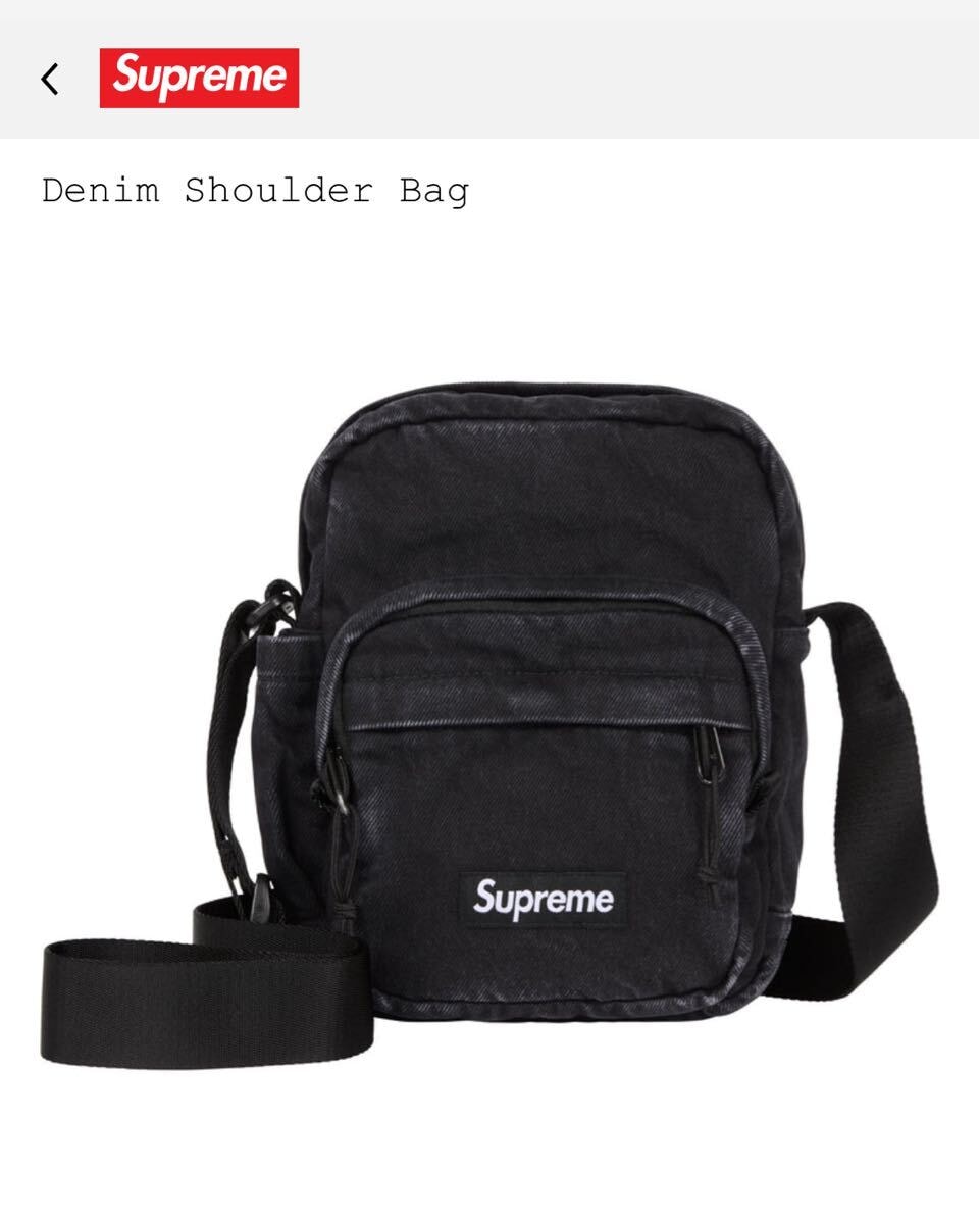 2025新品未使用♥Supreme　デニムショルダーバッグ即日発送 新品・未使用(ワケあり)】Supreme 2025FW Denim Shoulder Bag