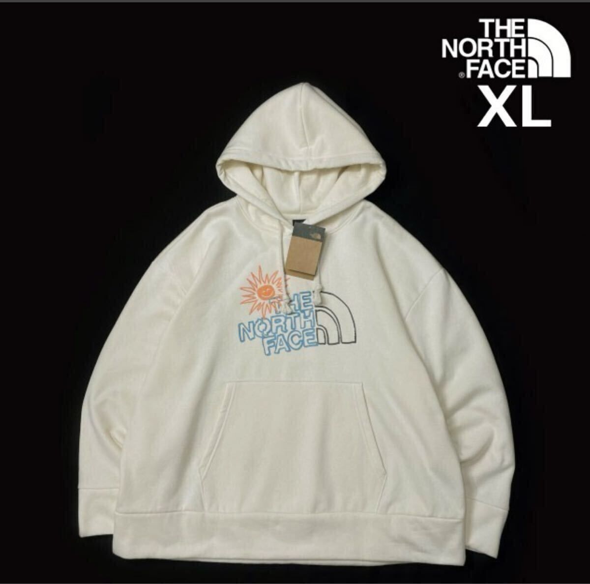 【SEAL限定商品】 NORTH 未使用に近い】新品THE FACE◇パーカー 男女 太陽 US限定 トップス