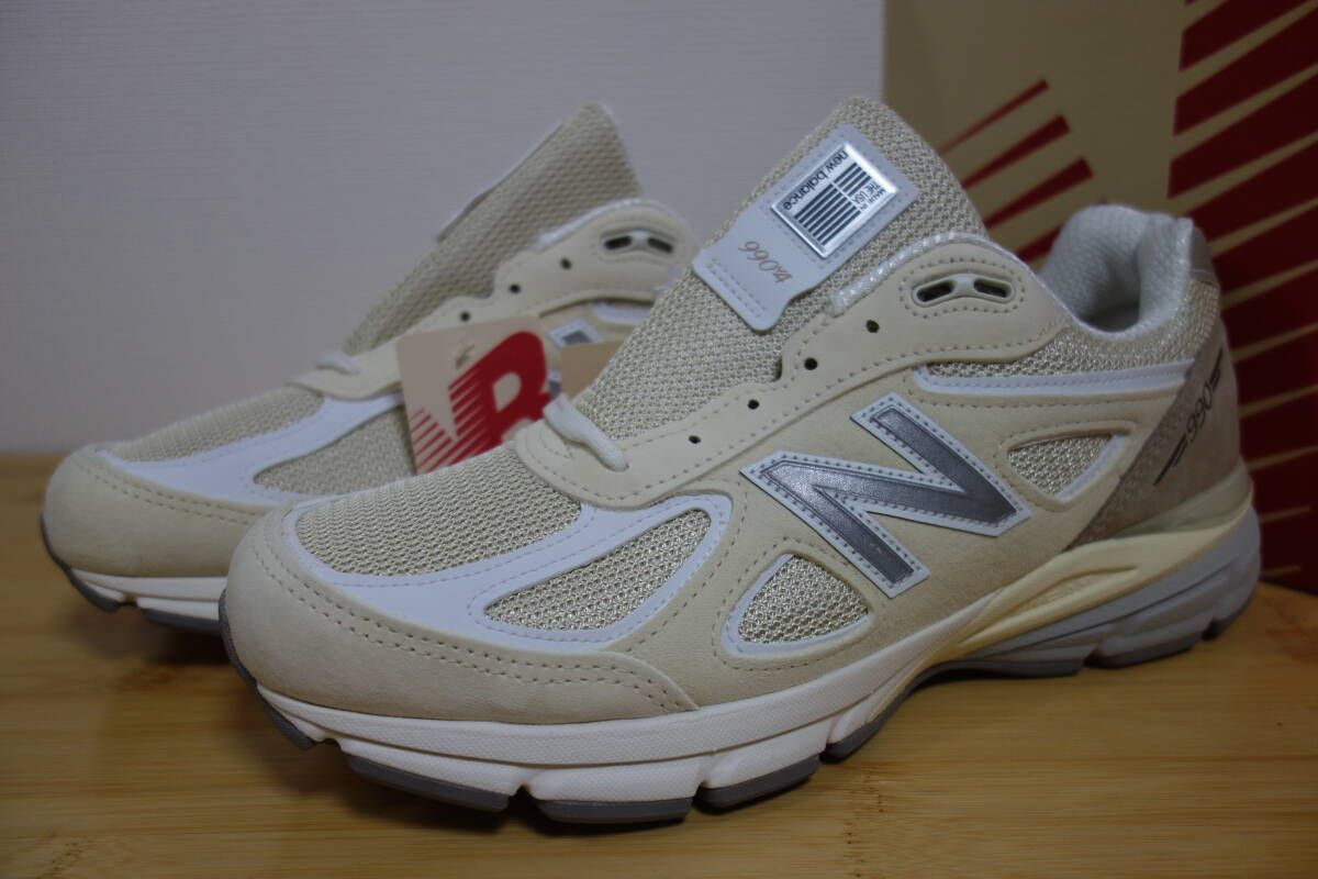 新古品】定価3.7万円 未使用 New Balance U990 TE4 27cm USA 白 576 