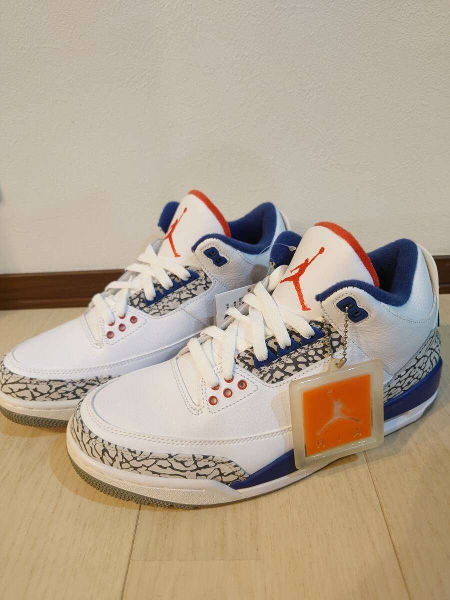 ナイキ エアジョーダン3 レトロ "トゥルー ブルー" (2016)