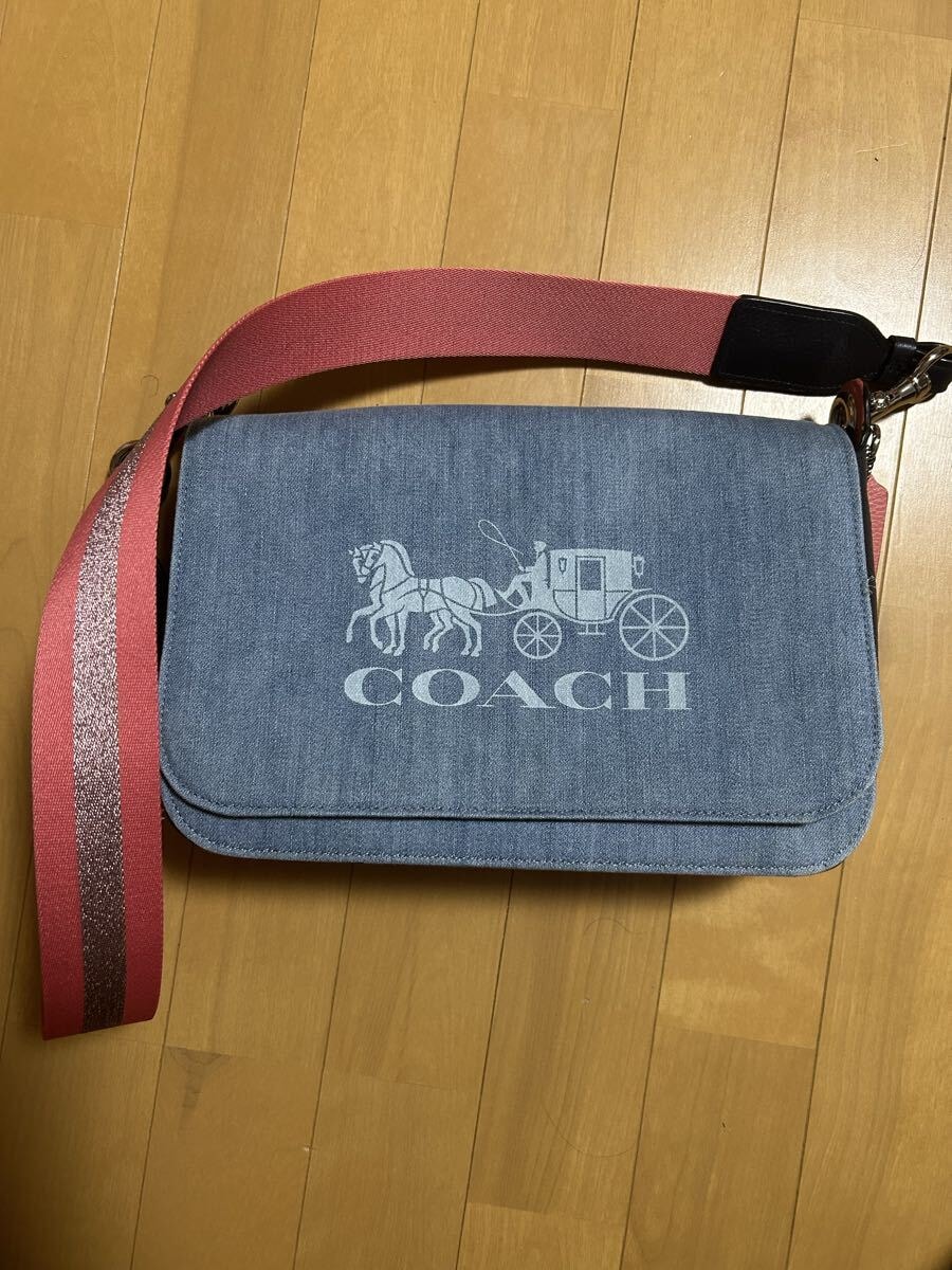 coach ショルダー デニム ホース&キャリッジ