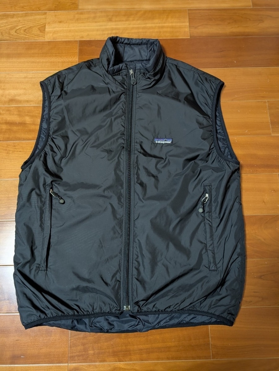 パタゴニア　パフボールベスト　メンズM　00s　90s　ヴィンテージ　ダスパーカ　 puffball　 ブラック　 patagonia