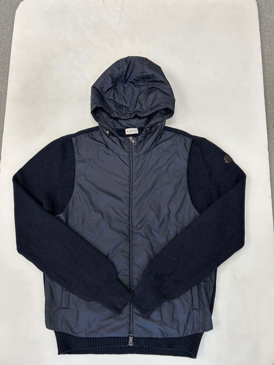 処分価格 美品 モンクレール ニット ダウン サイズXXL