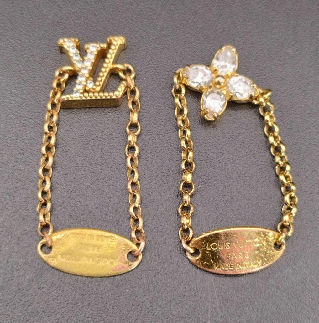 ルイヴィトン LV モザイク イヤリング 