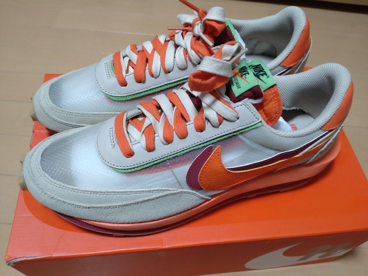 Nike×Sacai×Clot LD Waffle US12(30.0cm) 美中古 ナイキ サカイ クロット