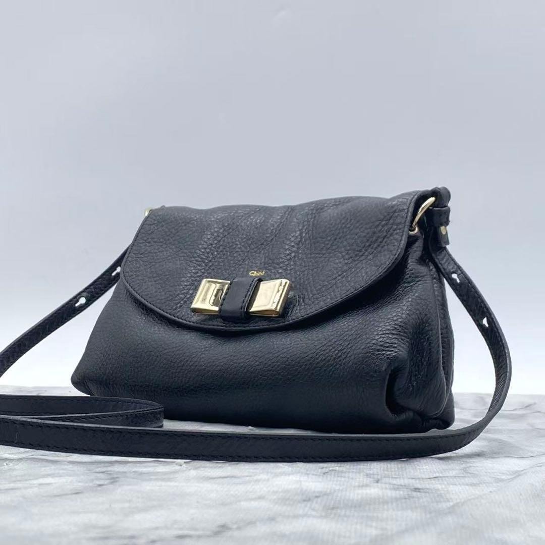 【美品】クロエ ショルダーバッグ ナッパレザー ナッパレザーミニバッグ | 5NF460 | クロスショルダーバッグ | ナッパ