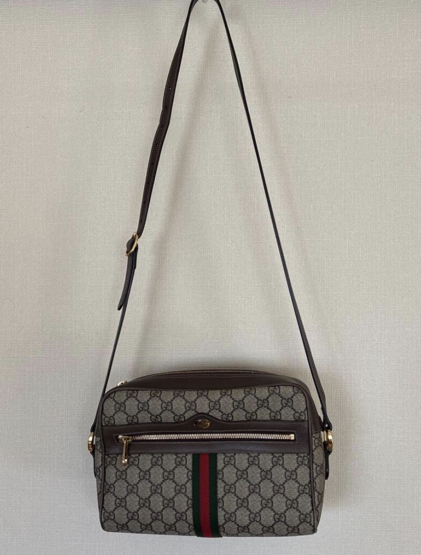 D (傷や汚れあり)】GUCCI グッチ トートバッグ アビー GG