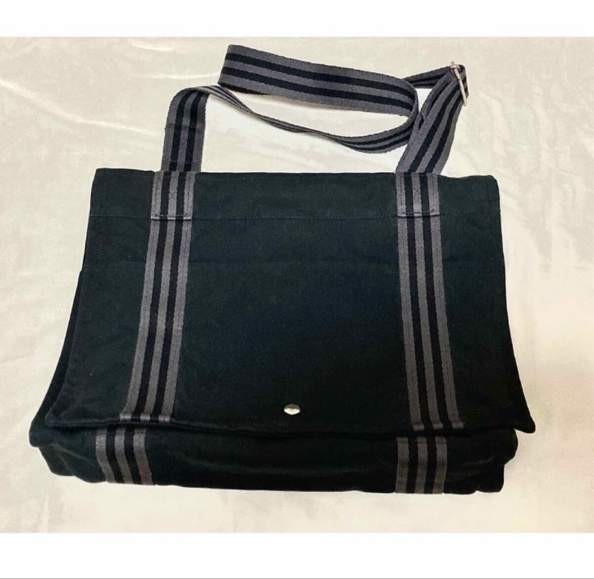 エルメス　 フールトゥ バサスMM キャンバス ショルダーバッグ HERMES