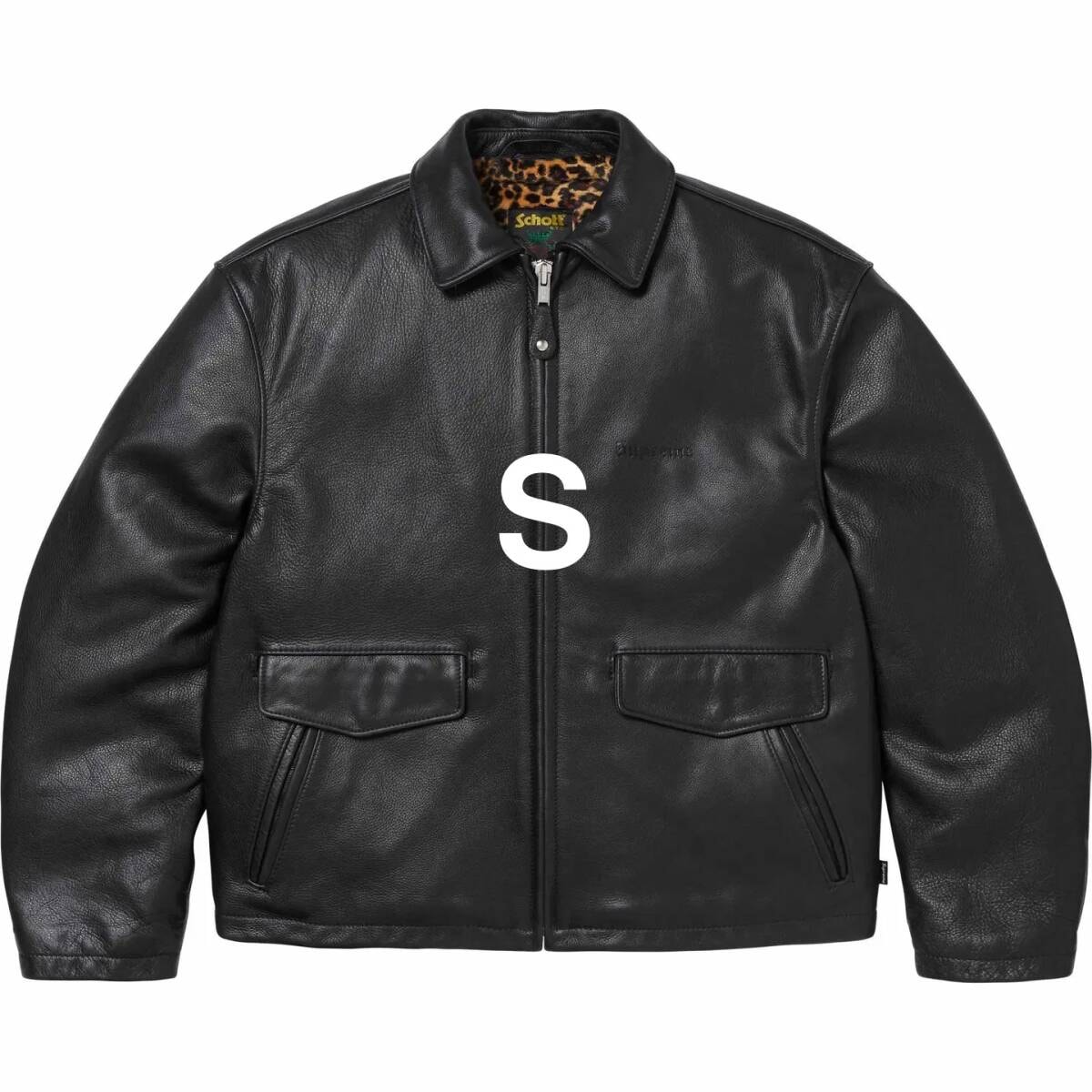 ［S］Supreme/Schott Leather Racer Jacket　シュプリーム ショット レザー レーサー ジャケット