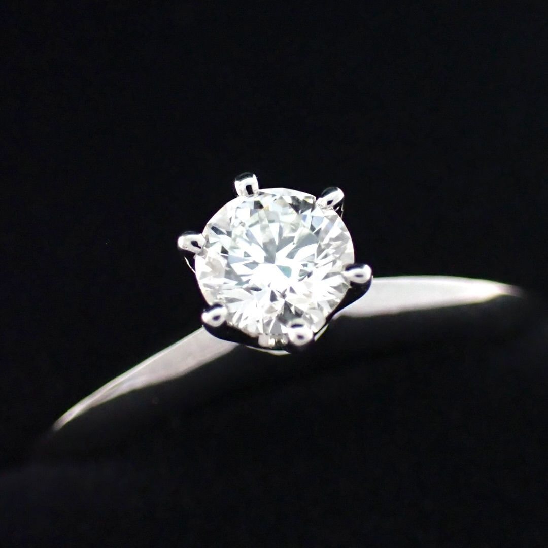 ティファニー TIFFANY&Co. ソリティア リング プラチナ 指輪 