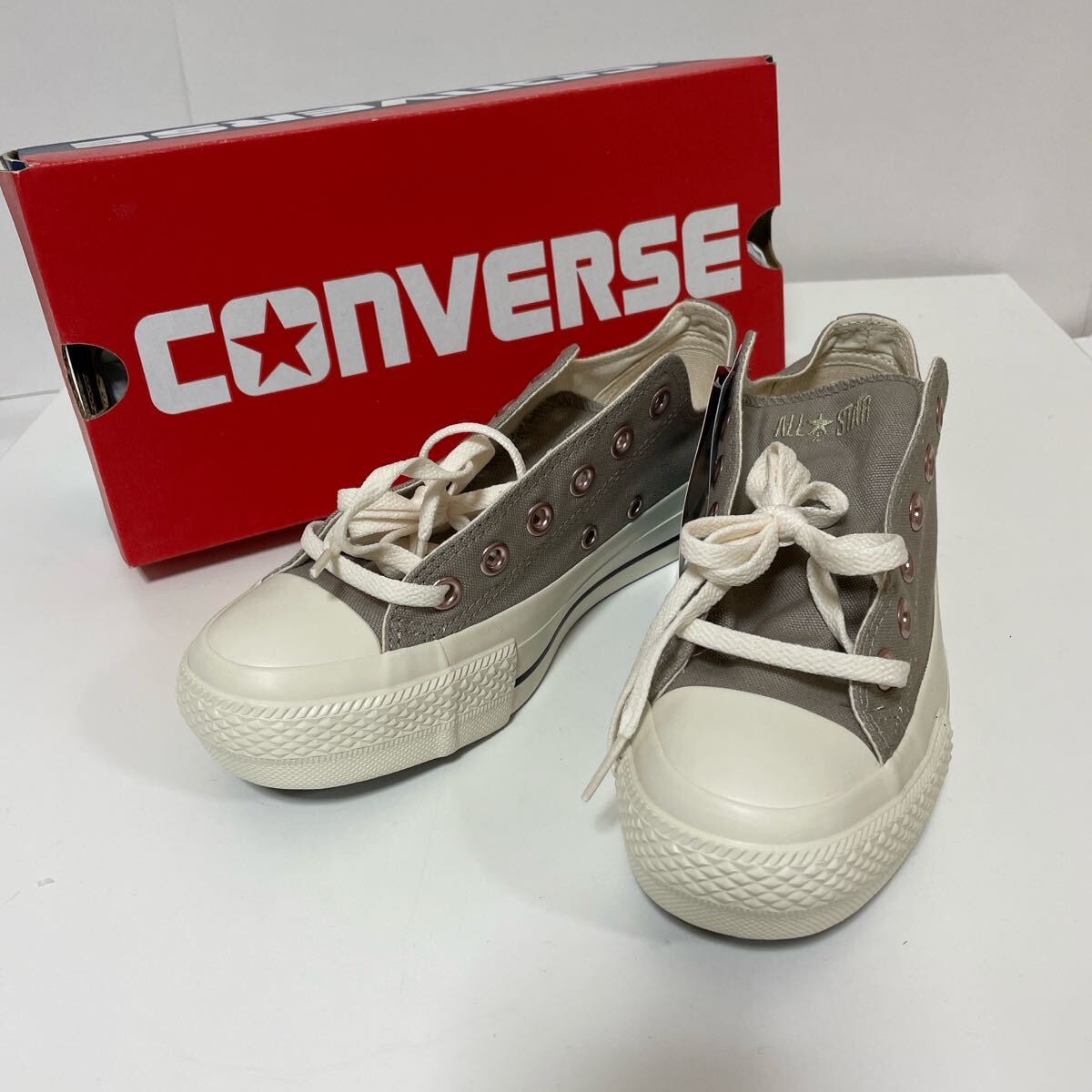 CONVERSE ALL STAR オールスター コンバース スニーカー 23.5㎝ ウォームストーン 未使用