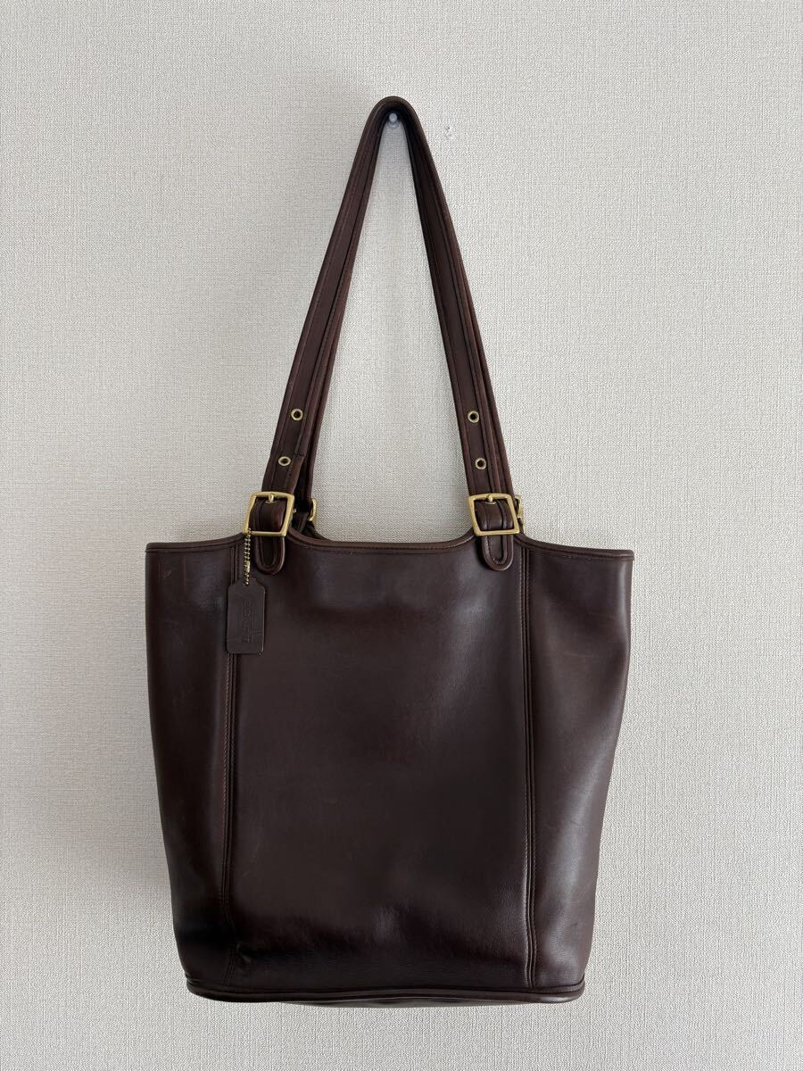 COACH コーチ 9090 OLD オールド レザー トート ショルダー バッグ
