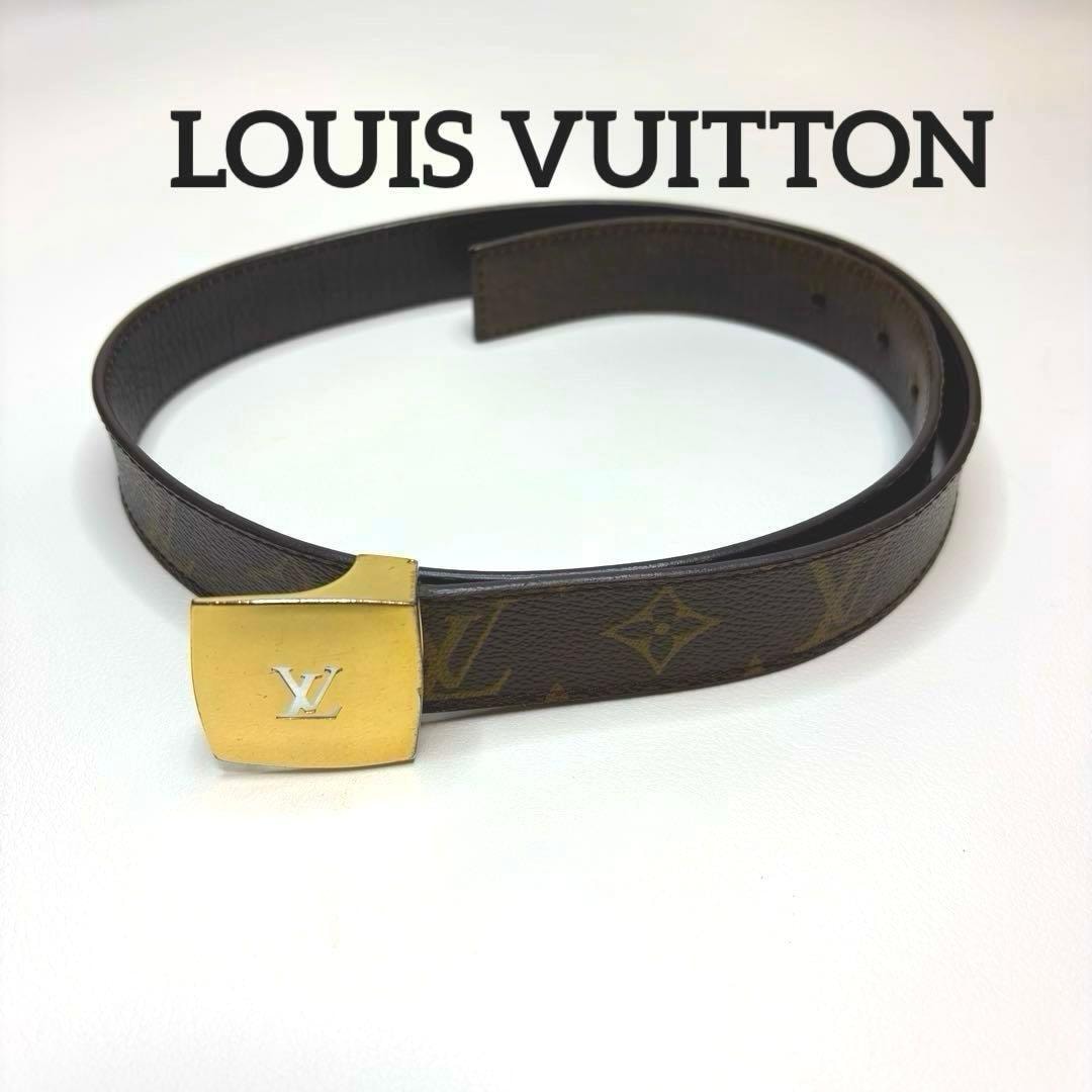 ルイヴィトンLOUIS VUITTON サンチュール ベルト モノグラム