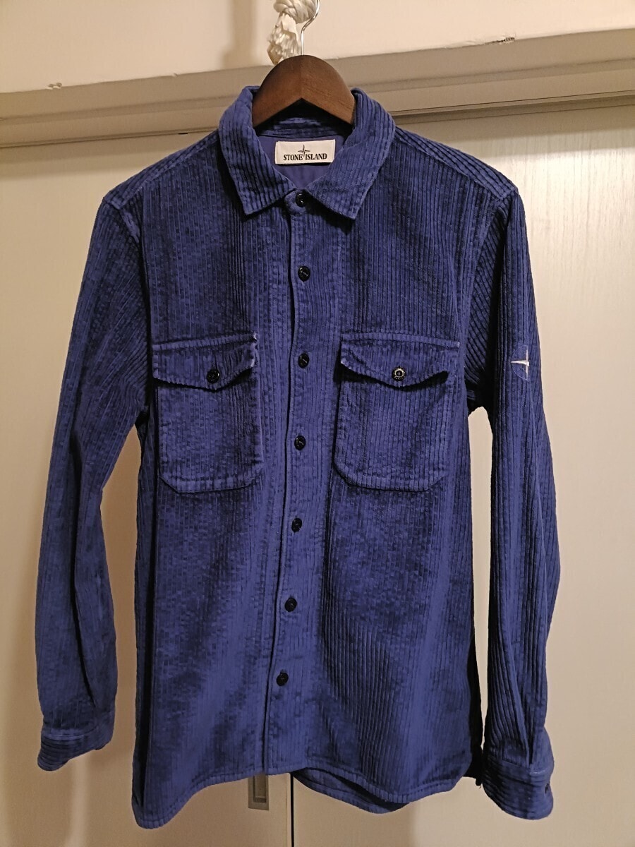 Stone Island 2SC67 Pigment Dyed Short Sleeve Polo Shirt - 23SS