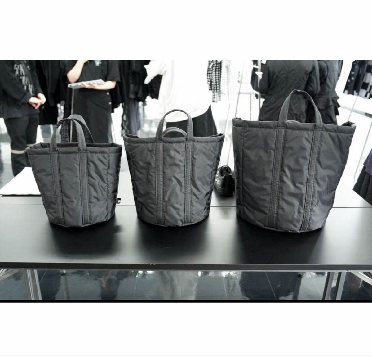 極美品　ブラック コムデギャルソン×吉田カバンporterトートユニセックス