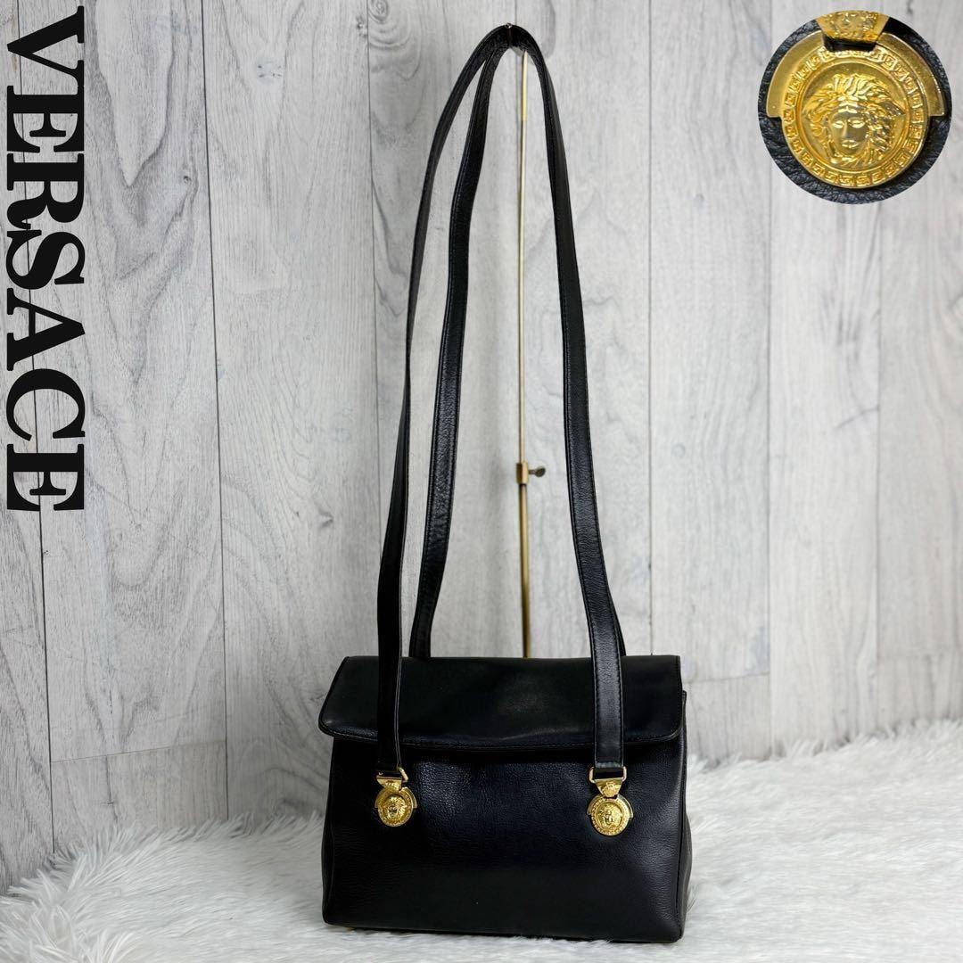 B (目立った傷や汚れなし)】美品 VERSACE ヴェルサーチ ヴィンテージ