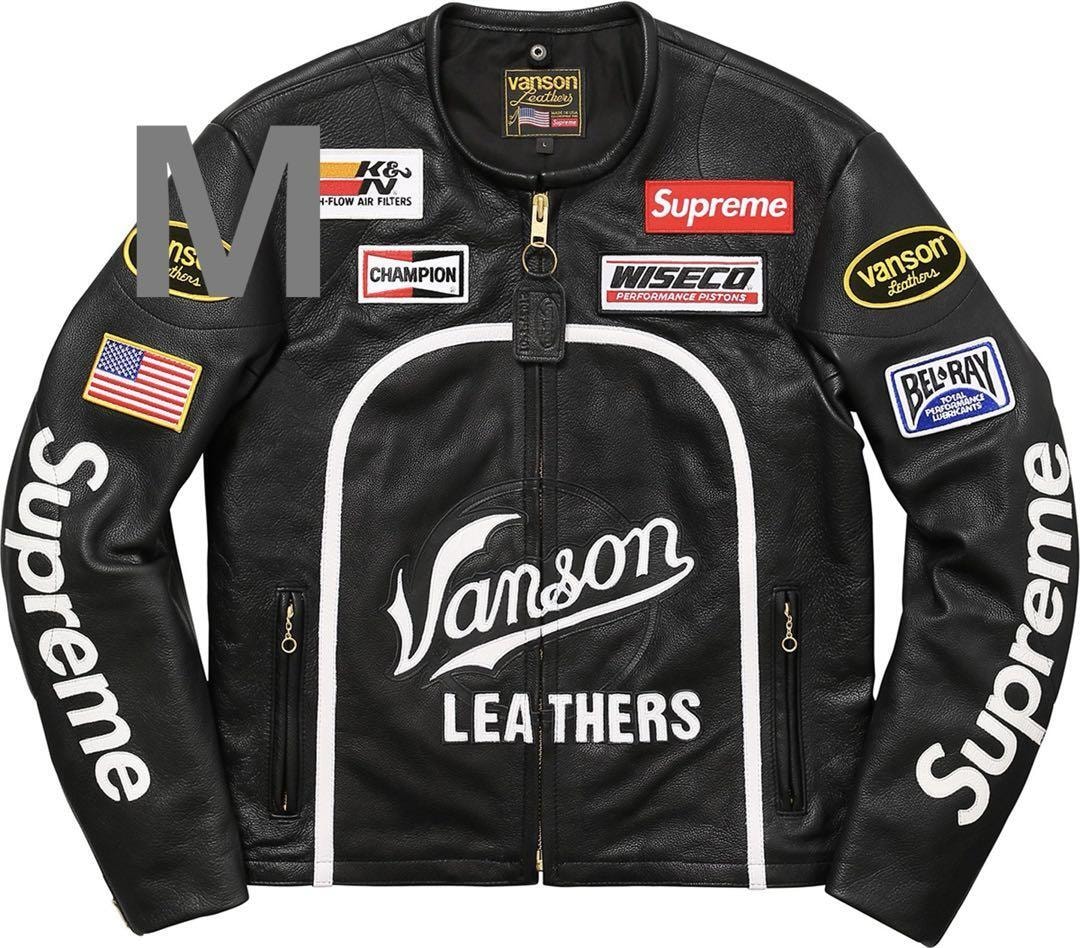 ［M］Supreme/Vanson Leather Star Jacket　シュプリーム バンソン レザー スター ジャケット