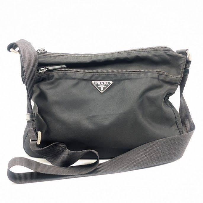 美品】PRADA テスート ナイロン ショルダーバッグ シイタリア製 【公式