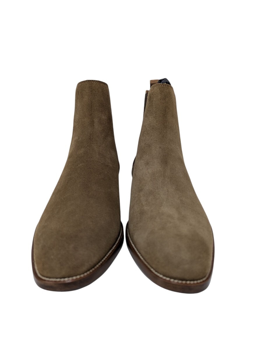 【新品/未使用】Saint Laurent Paris(サンローラン パリ) ワイアット 30 チェルシーブーツ 40 ベージュ メンズ ブーツ WA443208 25-25.5cm