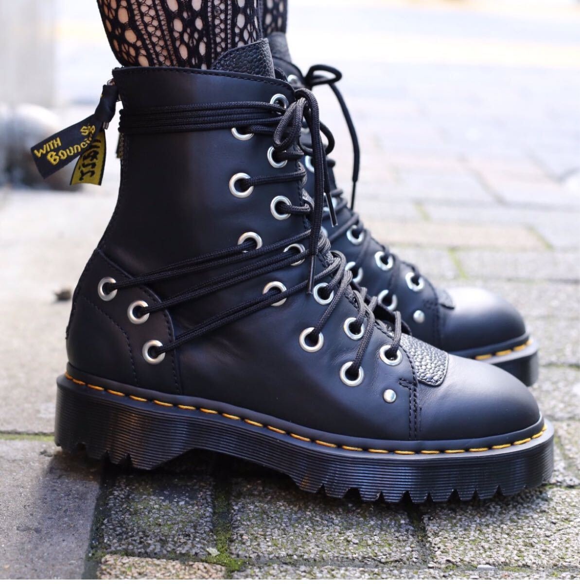 B (目立った傷や汚れなし)】Dr.Martensドクターマーチン DARIA ブーツ