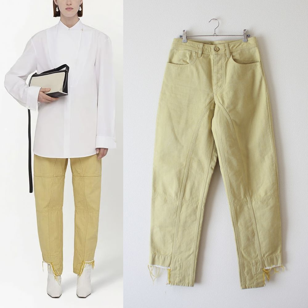 JIL SANDER／ジルサンダー／21FW／ダメージカーブジーンズ